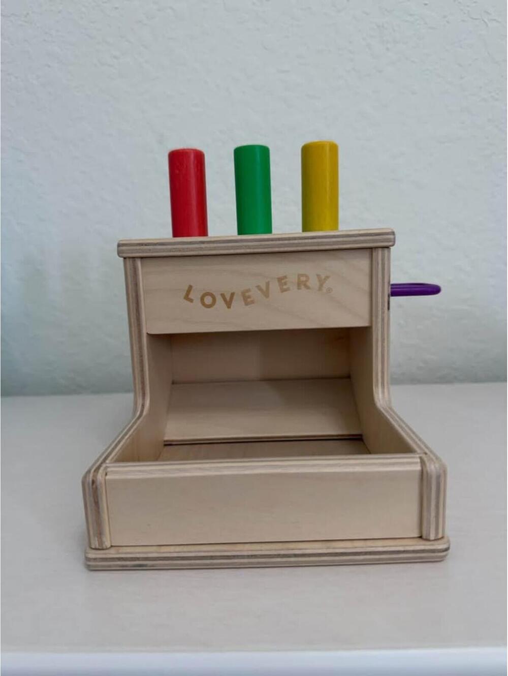• Baby • Lovevery • Wooden Peg Drop